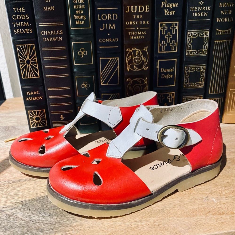 Fin and Vince Prairie Sandal Cherry